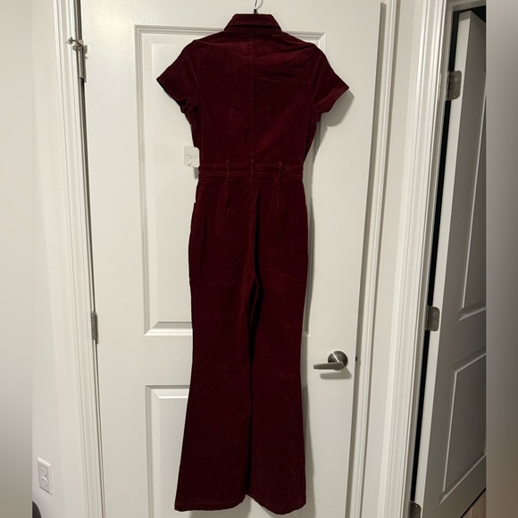 Altar'd State Deep Red Jumpsuit - Picture 2 of 2